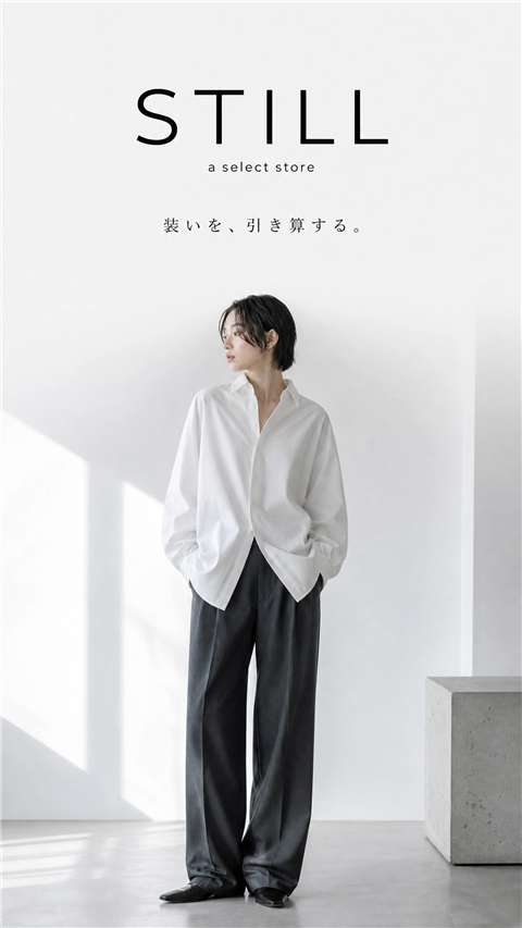 STILL ｜ アパレルECサイト（架空サンプル）
