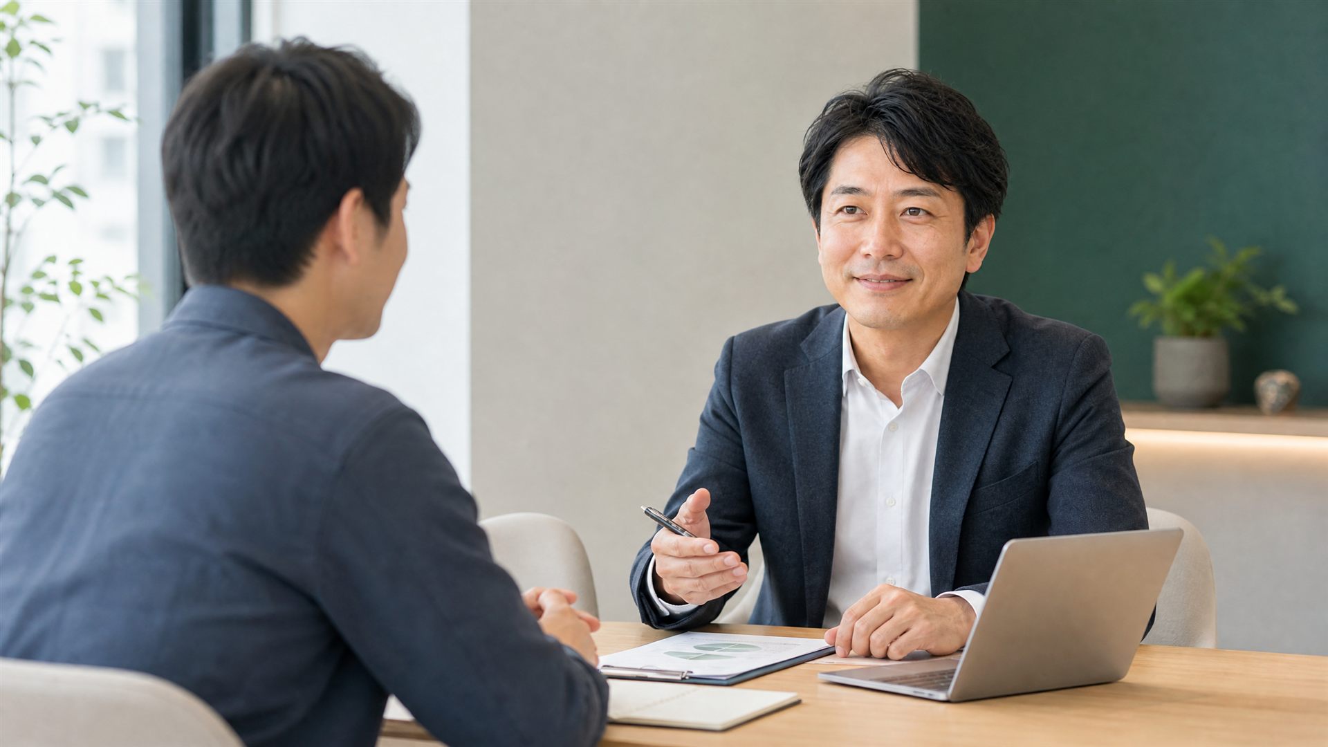 月次面談のイメージ（架空・デモ用）